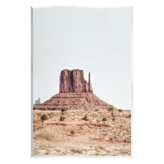 Stupell Industries Desert Mesa Photography Nature Photography Unframed Art Print Wall Art, 10 x 15
