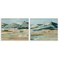 thumbnail image 1 of Stupell Industries Desert Mountain Impressions Landscape & Nature Painting White Framed Art Print Wall Art, 14 x 11, Set of 2, 1 of 2