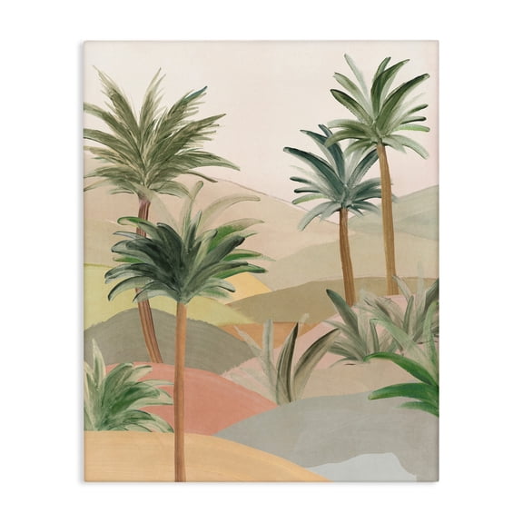 Stupell Industries Desert Oasis Hills Canvas Wall Art design by Ian C., 20 x 16