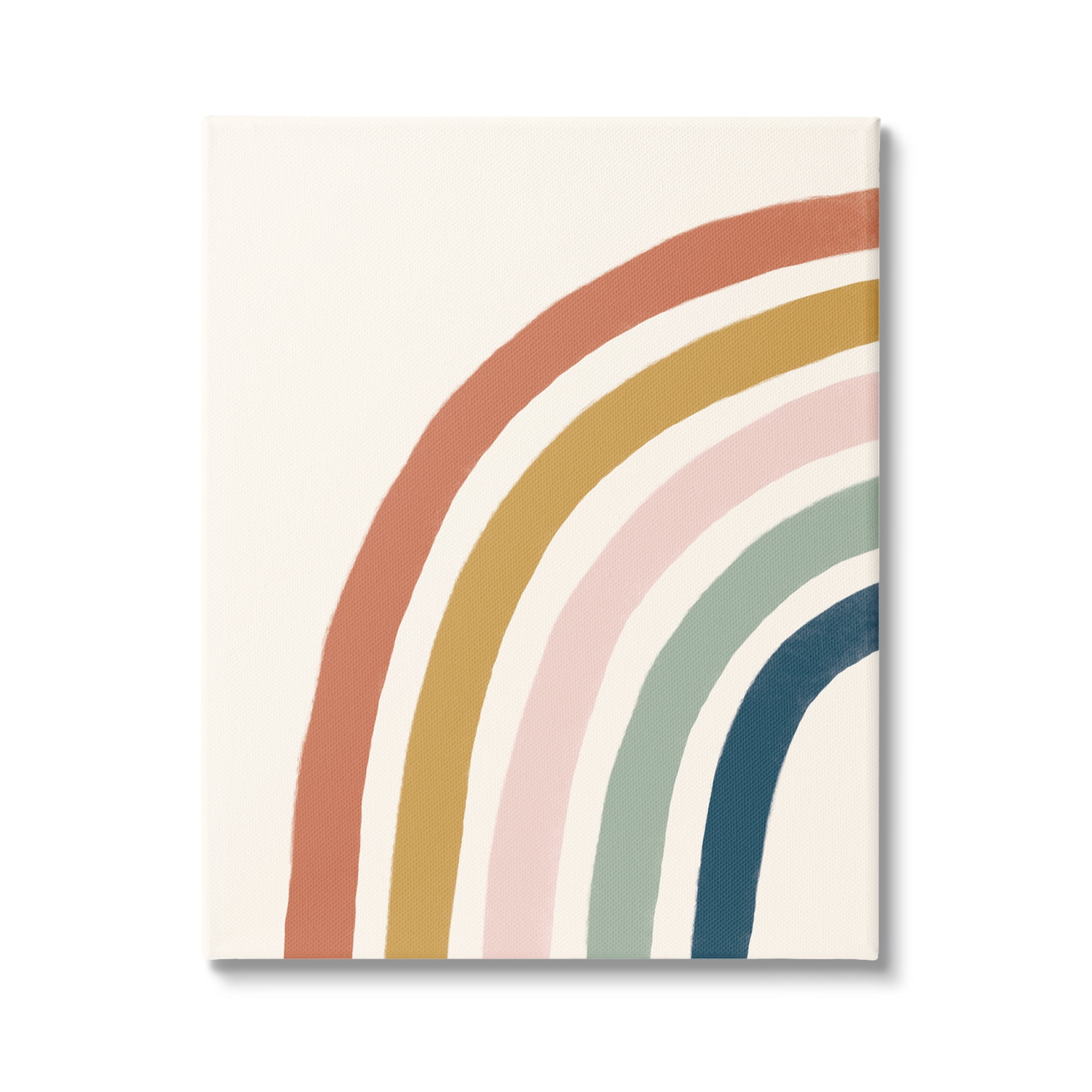 Stupell Industries Desert Rainbow Left Side Geometric Lines,24 x 30, Design by Deborah Curiel