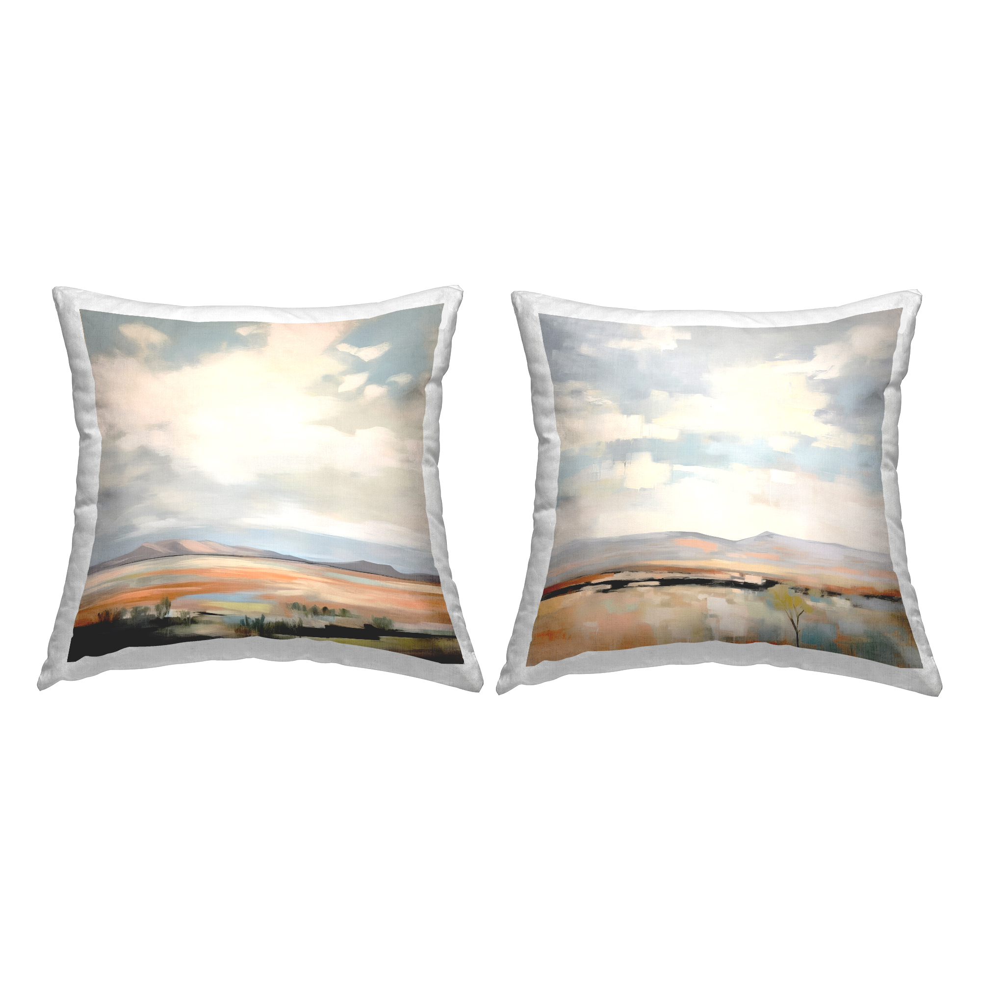 Stupell Industries Desert Sands Landscape Decorative Printed Throw Pillow, 18 x 18