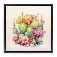 thumbnail image 1 of Stupell Industries Southwestern Desert Spring Blooms Black Floating Frame Canvas Art, 18 x 18, by Andrea Haase, 1 of 8