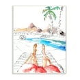 thumbnail image 1 of Stupell Industries Desert Summer Poolside Man Red Bathing Suit Wall Plaque by Mark Higden, 1 of 6