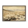 thumbnail image 1 of Stupell Industries Rustic Lodge Desert Wildflowers in Golden Valley Brown Floating Frame Canvas Art, 31 x 21, by Franklyn Gregory, 1 of 8