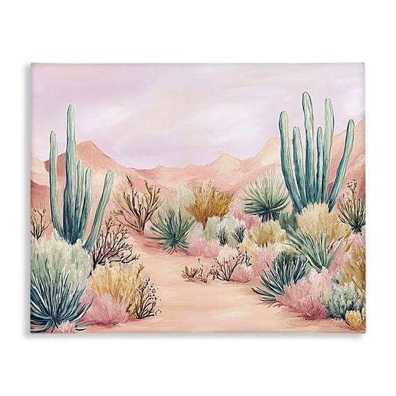 Stupell Industries Desert Wonderland Vegetation Canvas Wall Art design by Ramona Murdock, 36 x 48