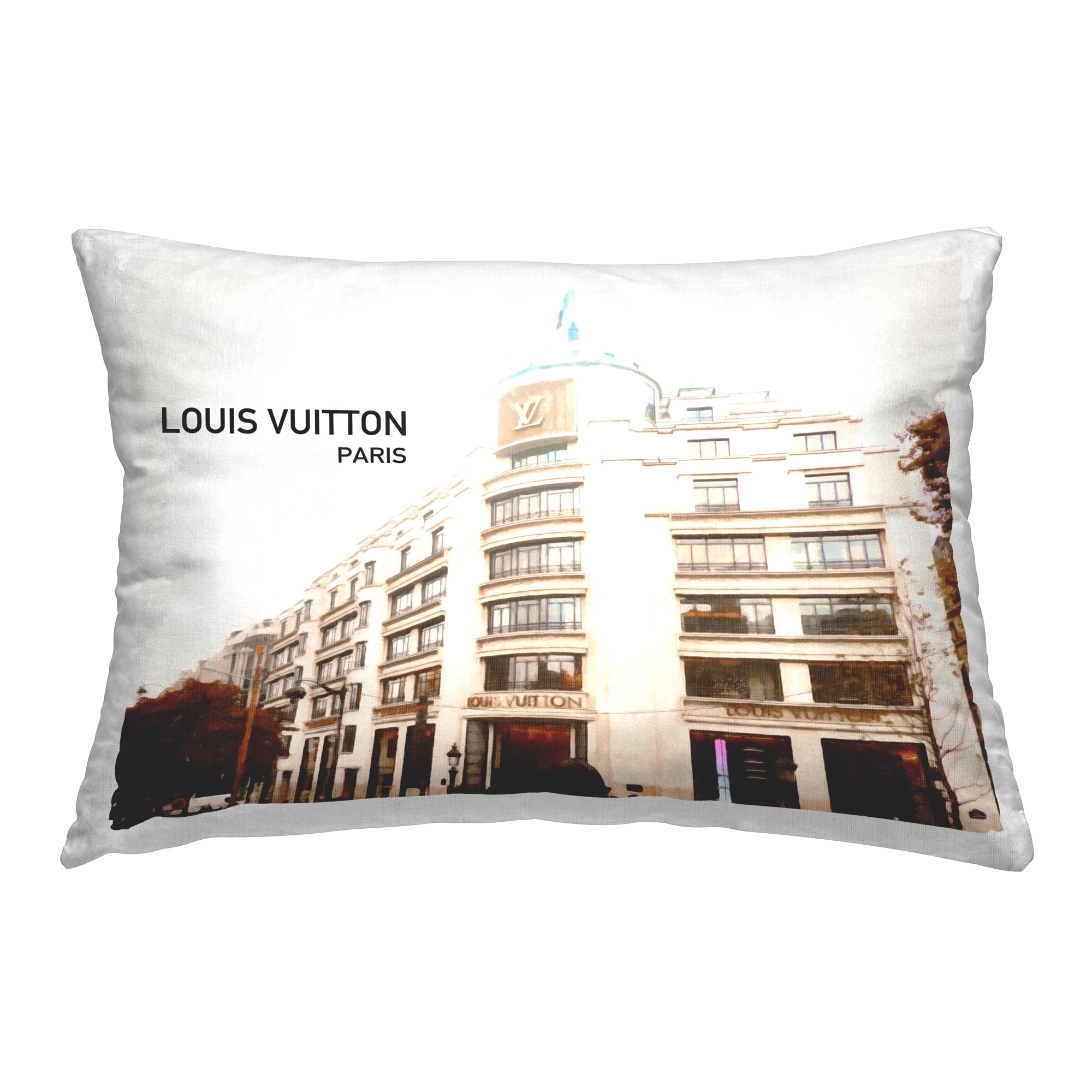 Stupell Industries Designer Brand Building Decorative Printed Throw Pillow Design by Graffi*tee Studios.