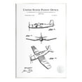 thumbnail image 1 of Stupell Industries Detailed Aircraft Patent Chart Graphic Art Unframed Art Print Wall Art, Design by Karl Hronek, 1 of 6