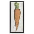 thumbnail image 1 of Stupell Industries Cottage Detailed Carrot Study Black Floating Frame Canvas Art, 11 x 25, by Lil' Rue, 1 of 8