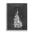 thumbnail image 1 of Stupell Industries Detailed Castle Diagram Chart Graphic Art Gray Framed Art Print Wall Art, Design by Karl Hronek, 1 of 7