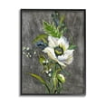 thumbnail image 1 of Stupell Industries Detailed Flower Buds Bloom Graphic Art Black Framed Art Print Wall Art, Design by Liz Jardine, 1 of 7