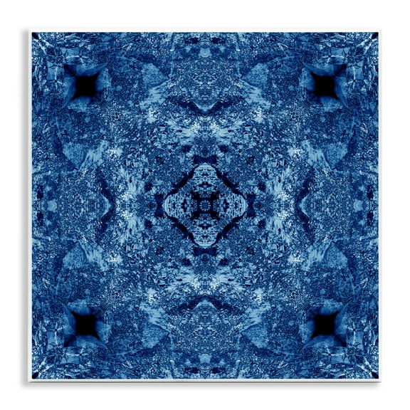 Stupell Industries Detailed Mosaic Motif Abstract Painting Unframed Art Print Wall Art, 12 x 12