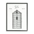 thumbnail image 1 of Stupell Industries Detailed Silo Diagram Rustic Countryside Farm Structure Graphic Art Black Framed Art Print Wall Art, Design by Lettered and Lined, 1 of 5