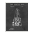 thumbnail image 1 of Stupell Industries Detailed Tech Electric Metronome Patent Blueprint Diagram Wood Wall Art, 13 x 19, Design by Karl Hronek, 1 of 5