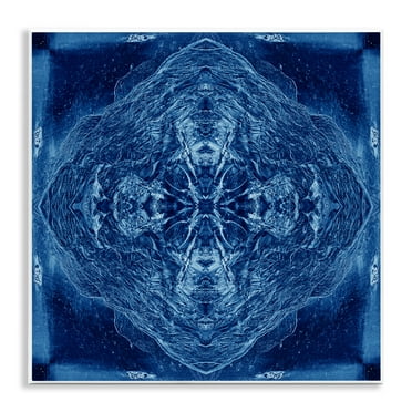 Stupell Industries Detailed Uniform Pattern Abstract Painting Unframed Art Print Wall Art, 12 x 12