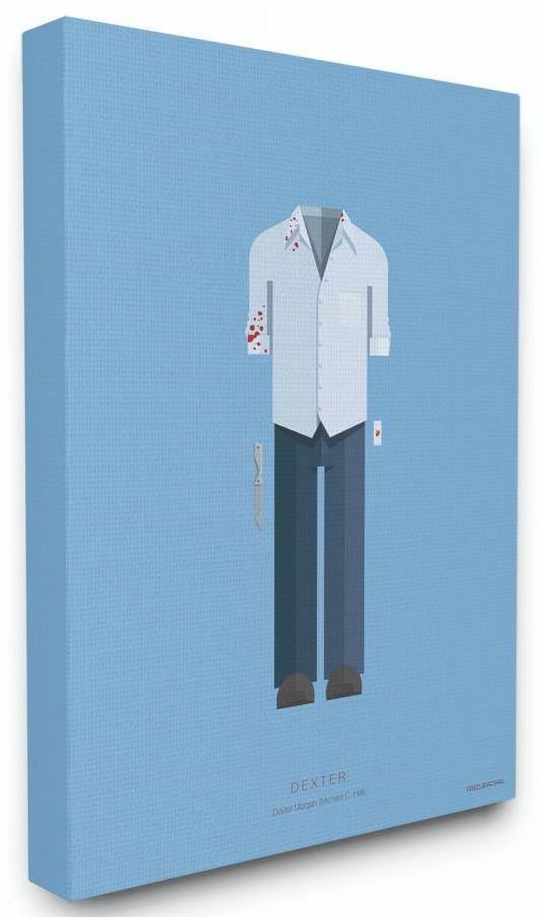 Stupell Industries Dexter Famous People Characters Fashion Design Canvas Wall Art by Fred Birchal