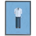 thumbnail image 1 of Stupell Industries Dexter Famous People Characters Fashion Design Framed Wall Art by Fred Birchal, 1 of 3