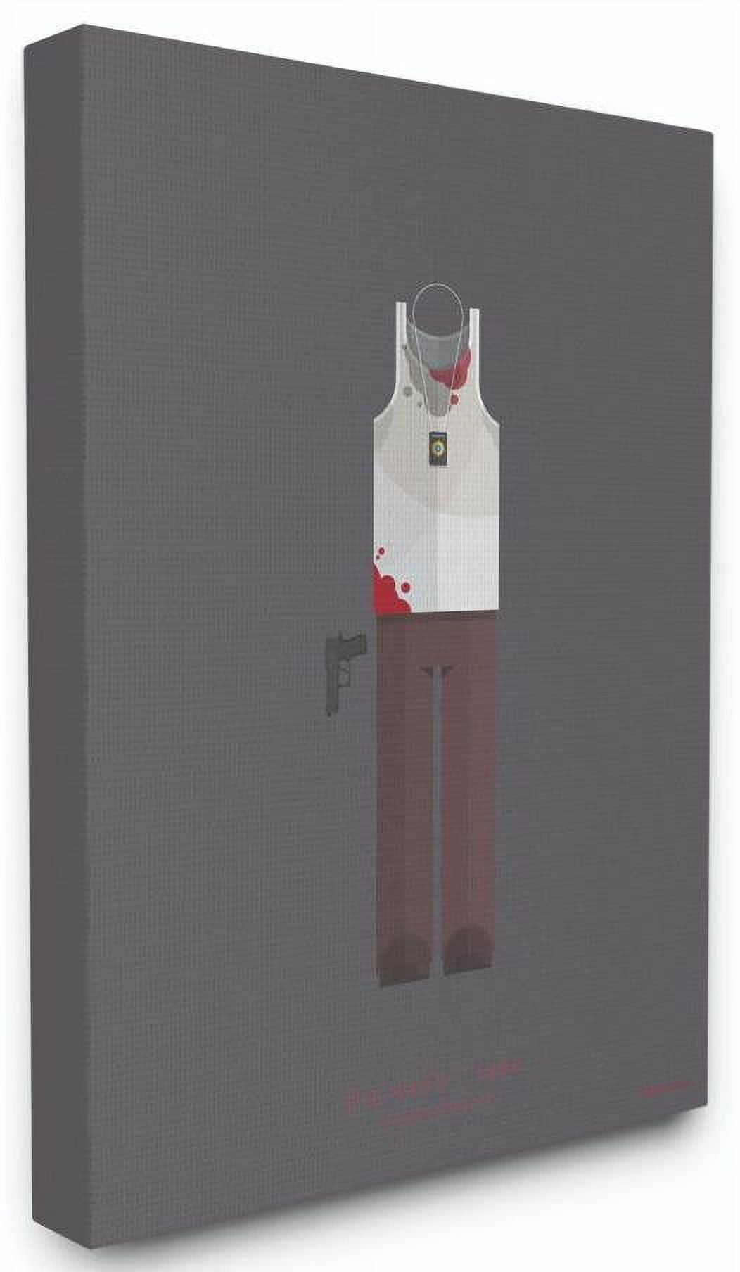 Stupell Industries Die Hard Famous People Characters Fashion Design Canvas Wall Art by Fred Birchal