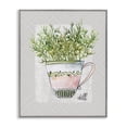 thumbnail image 1 of Stupell Industries Rustic Lodge Dill Herb Mug Gray Framed Giclee Art, 11 x 14, by Livi Finn, 1 of 8