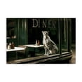 thumbnail image 1 of Stupell Industries Mid-Century Diner Sentry Leopard Canvas Art, 24 x 16, by Annabelle Hall, 1 of 8
