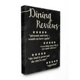 thumbnail image 1 of Stupell Industries Dining Reviews Five Star Kitchen Black Funny Word Design Canvas Wall Art by Daphne Polselli, 1 of 6