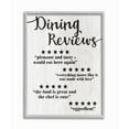 thumbnail image 1 of Stupell Industries Dining Reviews Five Star Kitchen Funny Word Design Framed Wall Art by Daphne Polselli, 1 of 8