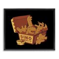 thumbnail image 1 of Stupell Industries Contemporary Dino Nuggets with Sauce Black Floating Frame Canvas Art, 21 x 17, by Tobe Fonseca, 1 of 8