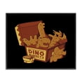 thumbnail image 1 of Stupell Industries Contemporary Dino Nuggets with Sauce Black Framed Giclee Art, 14 x 11, by Tobe Fonseca, 1 of 8