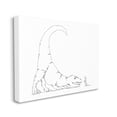 thumbnail image 1 of Stupell Industries Dinosaur T-Rex and Boy Line Drawing Minimal Animals & Insects Painting Gallery Wrapped Canvas Art Print Wall Art, 30 x 40, 1 of 6