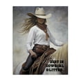 thumbnail image 1 of Stupell Industries Dirt Is Cowgirl Glitter People Painting Wrapped Canvas Art Print Wall Art, 24 x 30, 1 of 8
