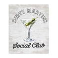 thumbnail image 1 of Stupell Industries Mid-Century Dirty Martini Social Club Canvas Art, 16 x 20, by Lettered and Lined, 1 of 8