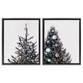 thumbnail image 1 of Stupell Industries Disco Ball Christmas Tree Holiday Photography Black Floater Framed Canvas Art Print Wall Art, 17 x 21, Set of 2, 1 of 10