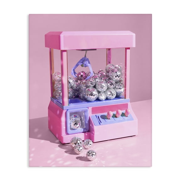 Stupell Industries Disco Ball Claw Machine Canvas Wall Art, design by LISH Creative