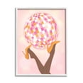 thumbnail image 1 of Stupell Industries Disco Ball Retro Dancing Legs Beauty & Fashion Painting White Framed Art Print Wall Art, 1 of 5