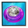 thumbnail image 1 of Stupell Industries Disco Ball in Pool Abstract Painting Black Framed Art Print Wall Art, 17 x 17, 1 of 9