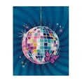 thumbnail image 1 of Stupell Industries Disco Ball with Butterfly Canvas Wall Art design by Courtney Morgenstern, 30 x 24, 1 of 7