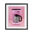 thumbnail image 1 of Stupell Industries Eclectic Disco Coffee Over Pink Black Framed Print Under Glass, 13 x 16, by LISH Creative, 1 of 8
