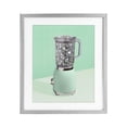 thumbnail image 1 of Stupell Industries Contemporary Disco Drink Blender over Green Gray Framed Print Under Glass, 13 x 16, by LISH Creative, 1 of 8