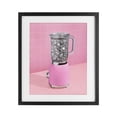 thumbnail image 1 of Stupell Industries Contemporary Disco Drink Blender over Pink Black Framed Print Under Glass, 13 x 16, by LISH Creative, 1 of 8