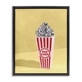 thumbnail image 1 of Stupell Industries Eclectic Disco Filled Popcorn Black Floating Frame Canvas Art, 17 x 21, by LISH Creative, 1 of 8