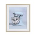 thumbnail image 1 of Stupell Industries Modern Disco Kitchen Mixer over Blue Birch Framed Print Under Glass, 13 x 16, by LISH Creative, 1 of 8