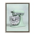 thumbnail image 1 of Stupell Industries Contemporary Disco Kitchen Mixer over Green Brown Floating Frame Canvas Art, 25 x 31, by LISH Creative, 1 of 8