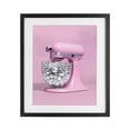 thumbnail image 1 of Stupell Industries Contemporary Disco Kitchen Mixer over Pink Black Framed Print Under Glass, 13 x 16, by LISH Creative, 1 of 8