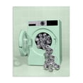 thumbnail image 1 of Stupell Industries Eclectic Disco Laundry Machine over Green Canvas Art, 16 x 20, by LISH Creative, 1 of 8