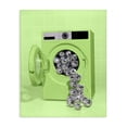 thumbnail image 1 of Stupell Industries Eclectic Disco Laundry Machine over Lime Canvas Art, 36 x 48, by LISH Creative, 1 of 8