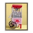 thumbnail image 1 of Stupell Industries Glam Disco Popcorn over Yellow Brown Floating Frame Canvas Art, 25 x 31, by LISH Creative, 1 of 8