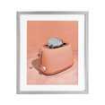 thumbnail image 1 of Stupell Industries Eclectic Disco Toast over Orange Gray Framed Print Under Glass, 13 x 16, by LISH Creative, 1 of 8