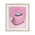 thumbnail image 1 of Stupell Industries Glam Disco Toaster over Pink Birch Framed Print Under Glass, 17 x 21, by LISH Creative, 1 of 8