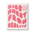 thumbnail image 1 of Stupell Industries Disconnect From Reality Typography Painting Gallery Wrapped Canvas Art Print Wall Art, 16 x 20, 1 of 8