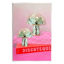 Stupell Industries Discoteque Book Stack Literature & Flim Painting Unframed Art Print Wall Art, 10 x 15