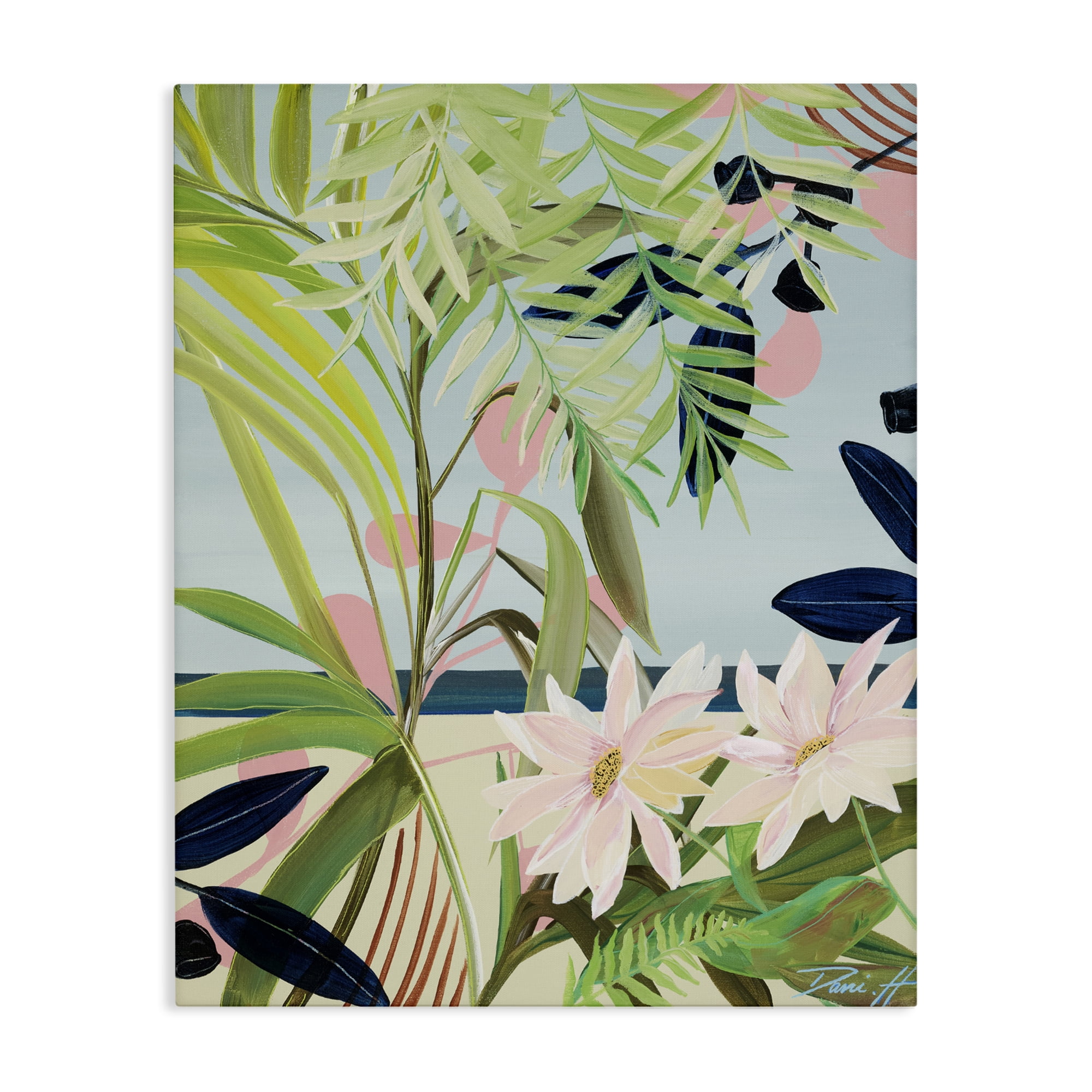 Stupell Industries Discovery of Lush Plants Canvas Wall Art, design by Dani Heyward